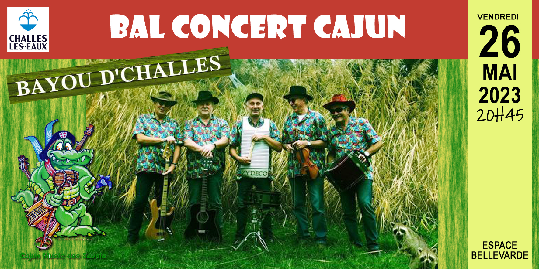 « Le Bayou d’Challes » en concert ce vendredi